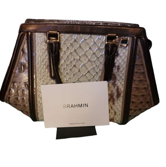 Brahmin Arden Satchel Handbag - Picture 8 of 10